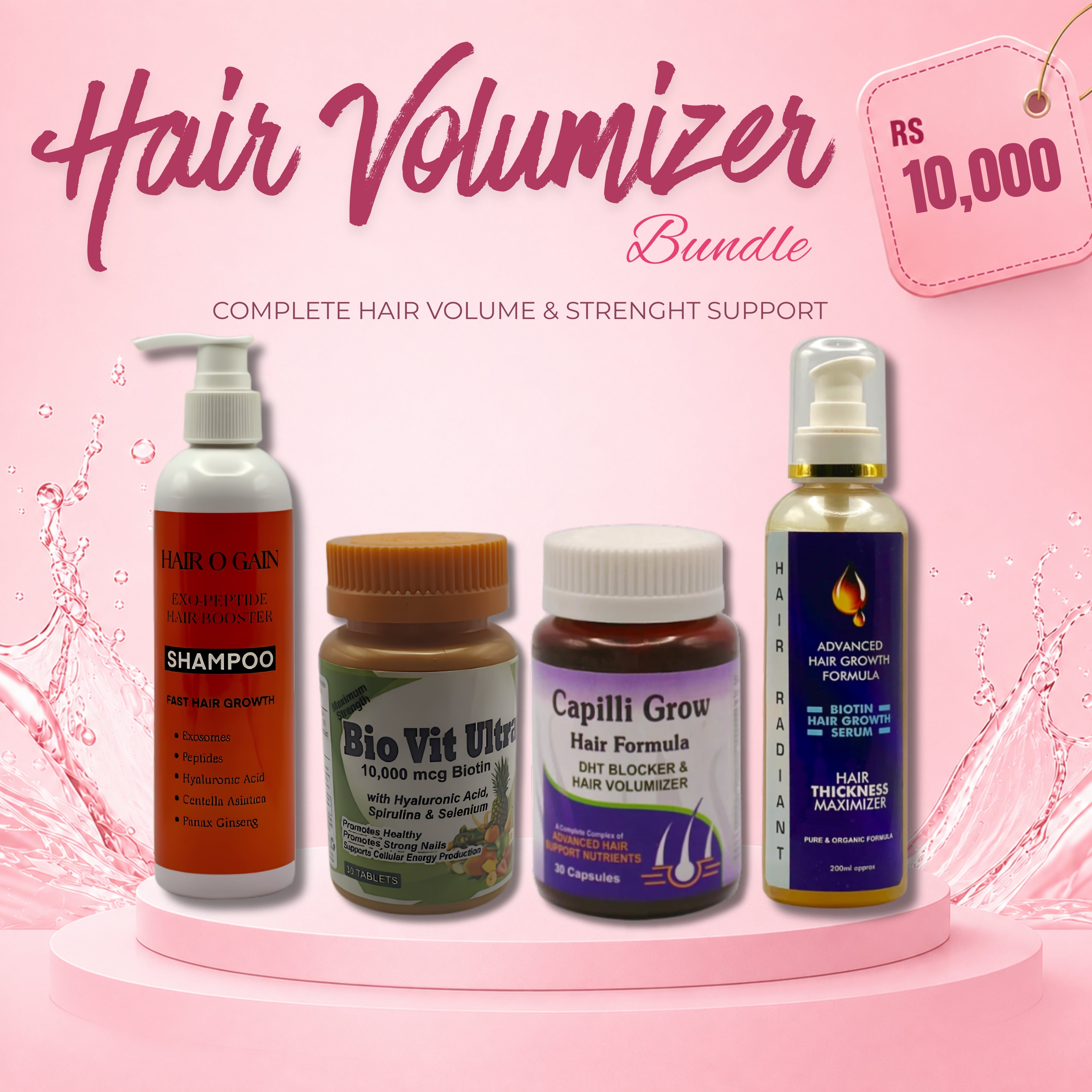 Hair Volumizer Solution
