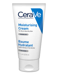 CeraVe Moisturising Cream Tube with Ceramides for Dry to Very Dry Skin 50ml