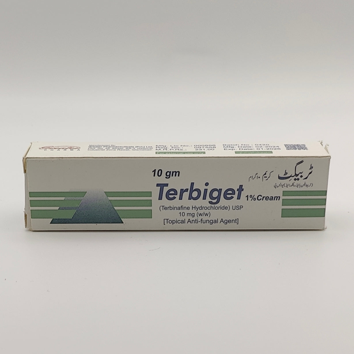 Terbiget cream