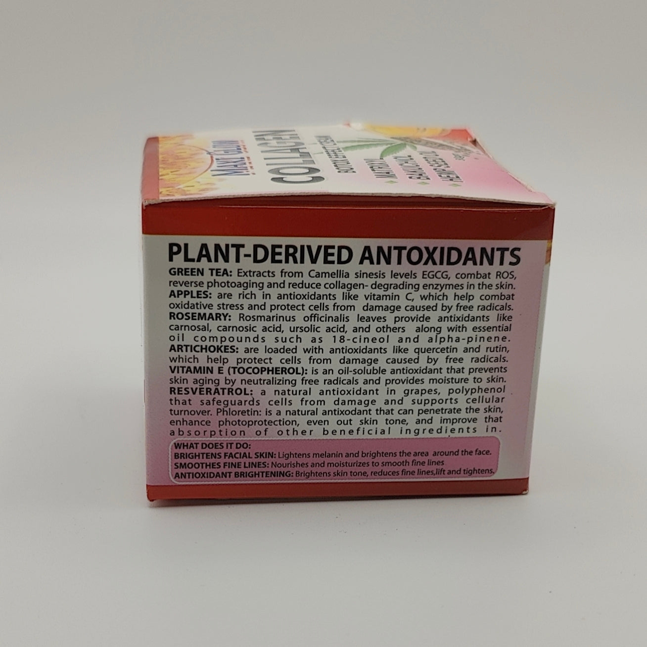 Maxiglow Collagen Botox effect cream