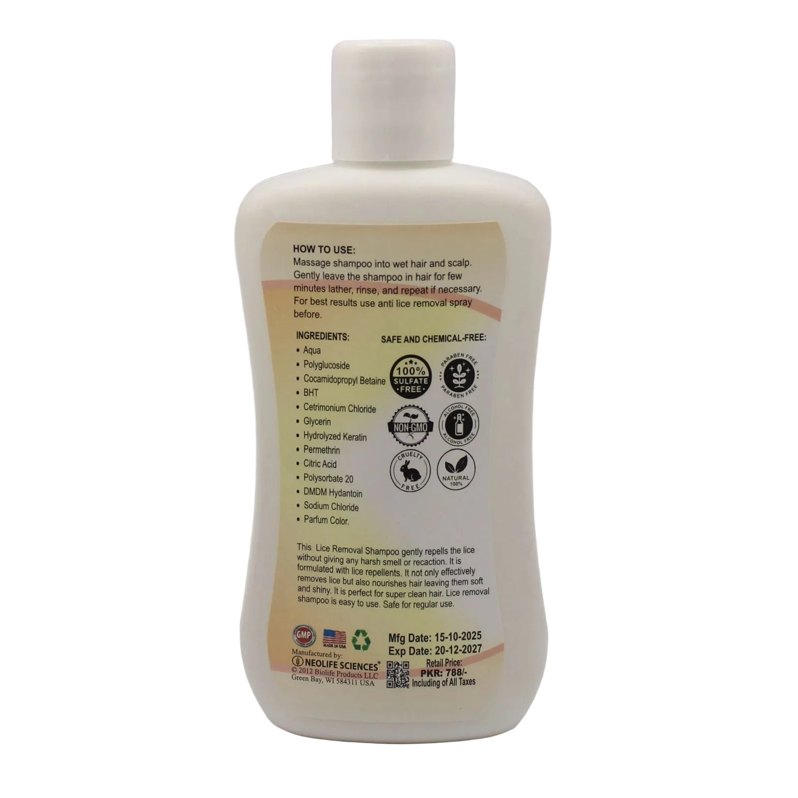 Everclear Anti Lice Shampoo