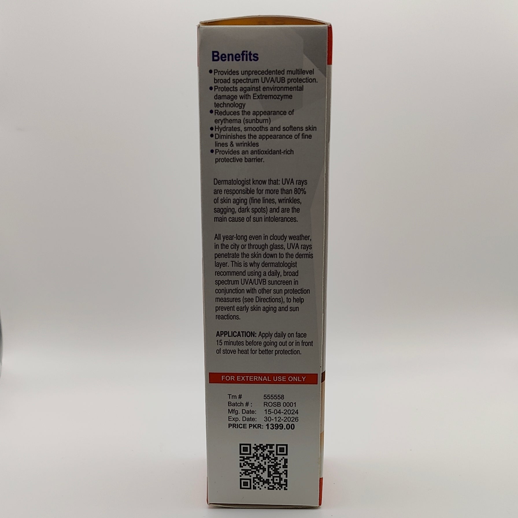 Toneup UV BB sunblock