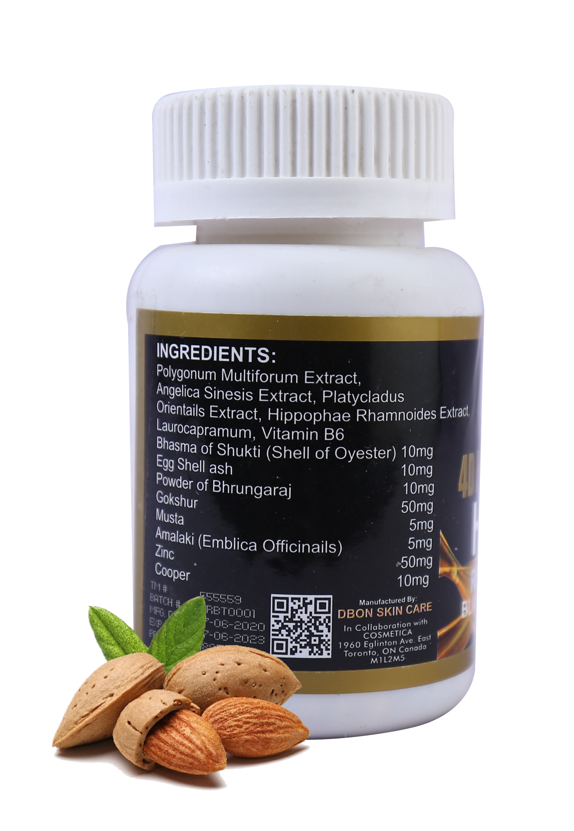 Hair Re-pigment Black Hair Tablet